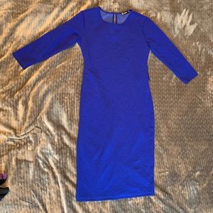 Cobalt blue formal dress